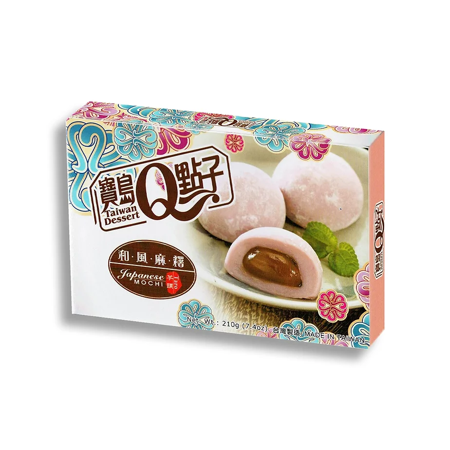 Läs mer om Taiwan Dessert - Mochi Taro Flavour 210g