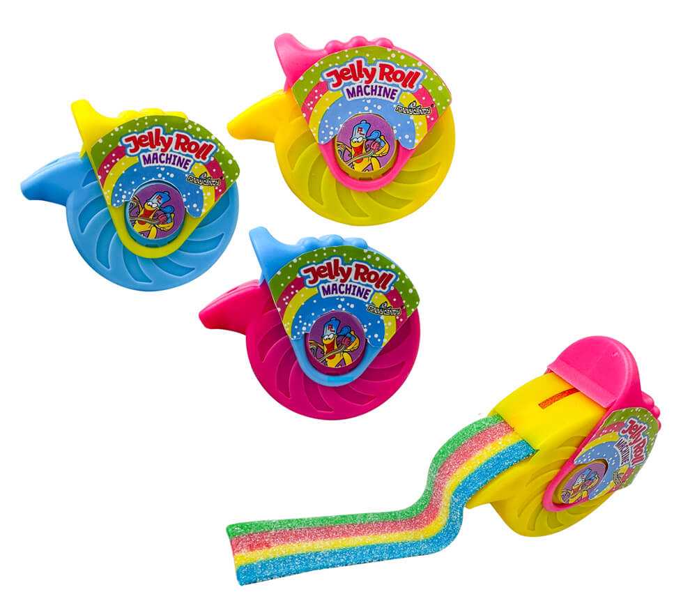 Läs mer om Funny Candy - Jelly Roll Machine 30g
