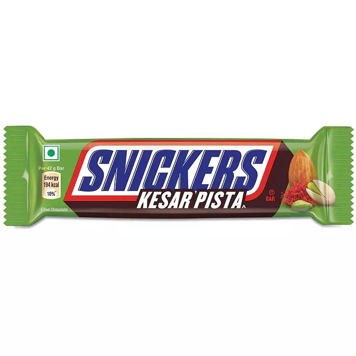 Läs mer om Snickers - Kesar Pista 42g