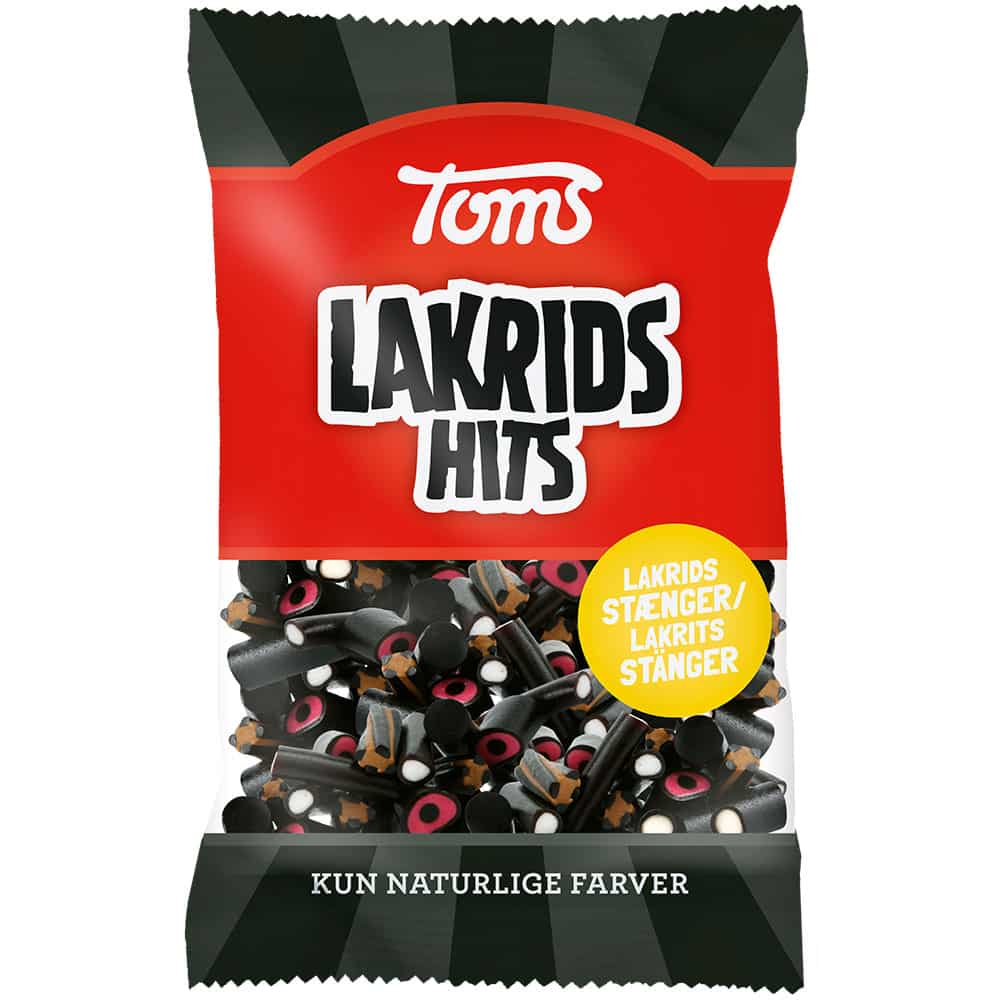 Läs mer om Toms Lakrids Hits 375g