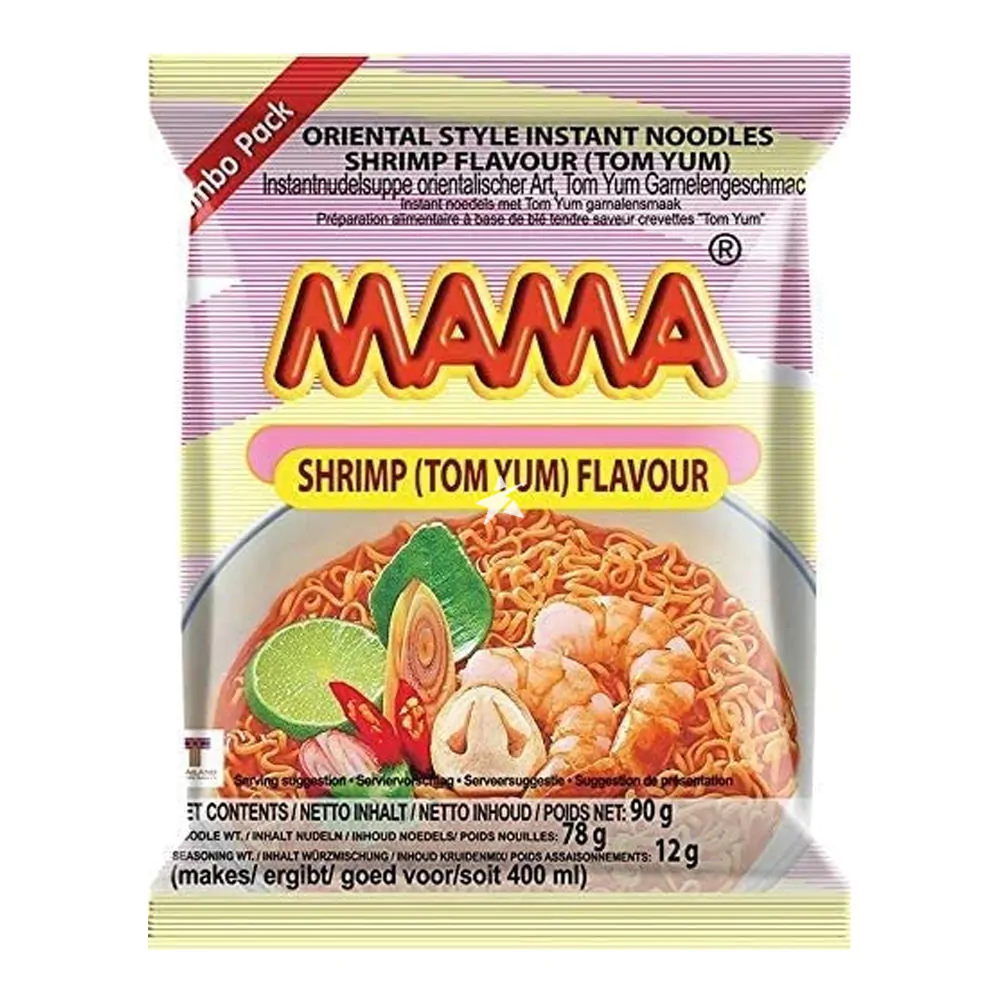 Mama Tom Yum Shrimp Flavour 90g