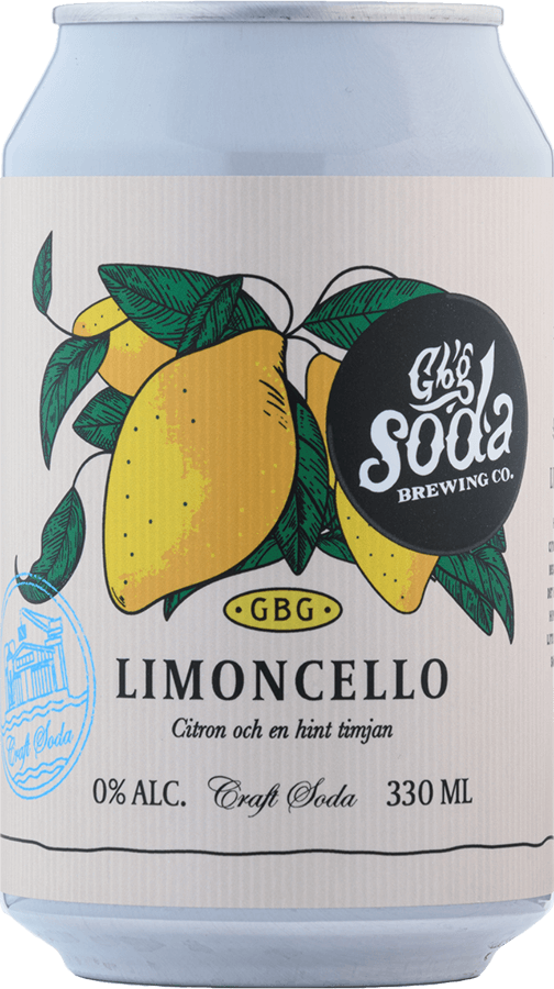 GBG Soda Limoncello 33cl