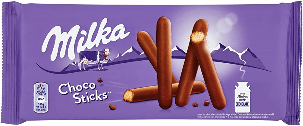Läs mer om Milka Choco Sticks 112g