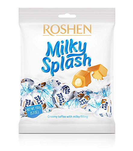 Roshen Milky Splash Toffee 150g