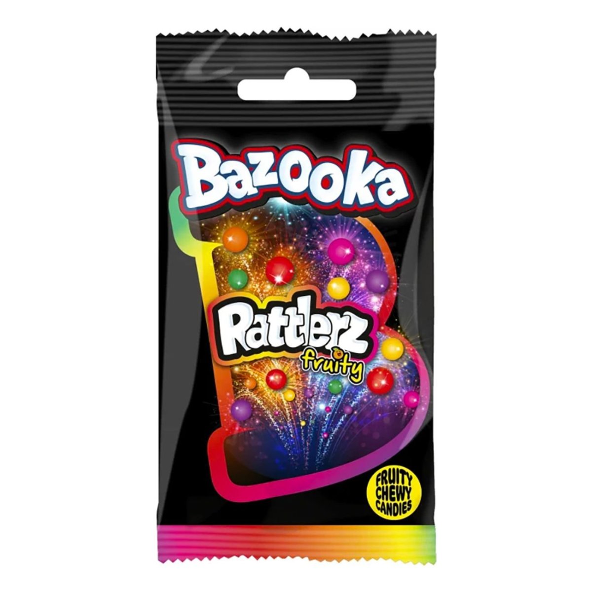 Läs mer om Bazooka Rattlerz Fruity 120g