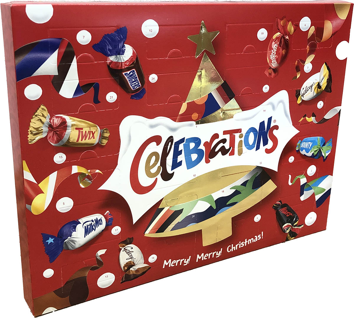 Läs mer om Celebrations Adventskalender 215g