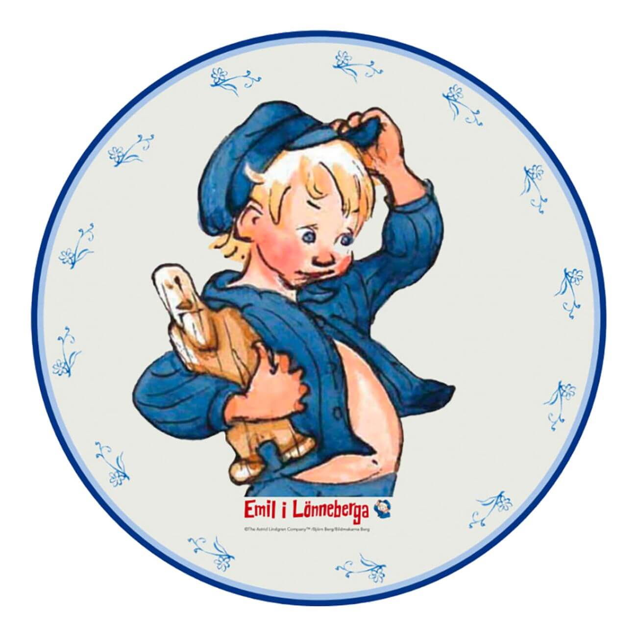 Papperstallrikar Emil i Lönneberga 8-pack | Festartiklar - Festteman - Kalastillbehör - Emil i Lönnberga-kalas | Gottegrisen