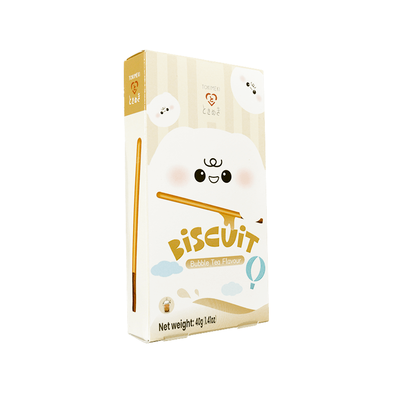 Läs mer om Tokimeki Biscuit Stick - Bubble Tea 40g