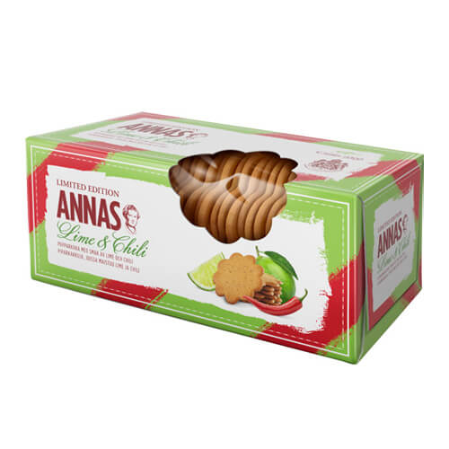 Annas Pepparkakor - Lime & Chili Limited Edition 150g Coopers Candy