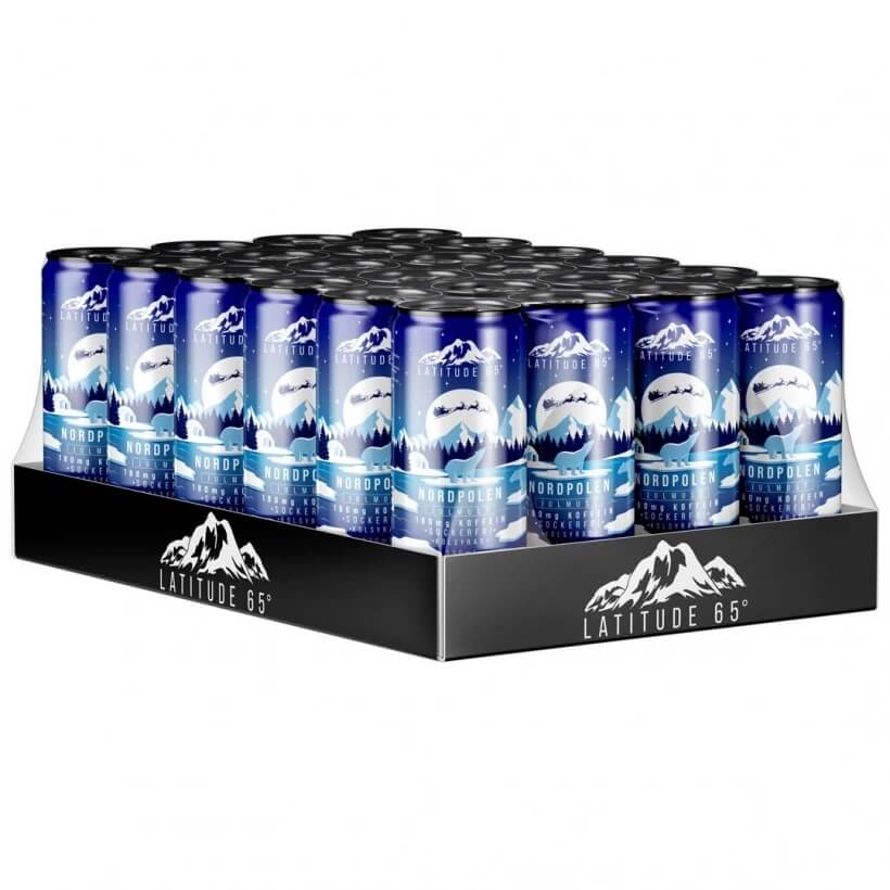 Läs mer om Latitude 65 Nordpolen - Julmust 33cl x 24st