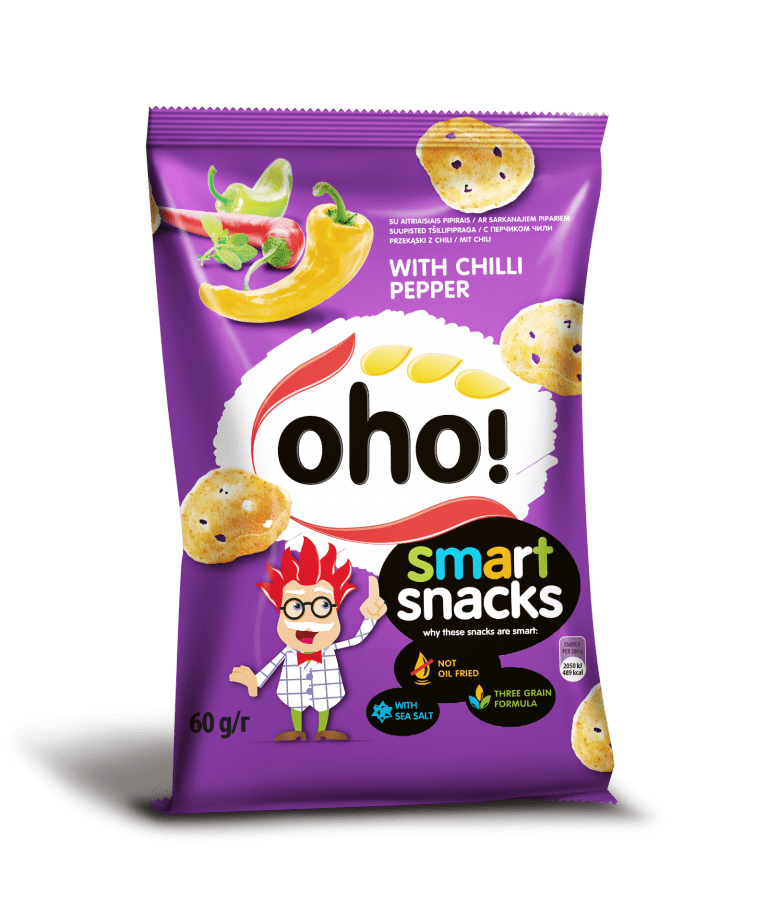 Läs mer om Oho! Snacks Chilli Pepper 50g