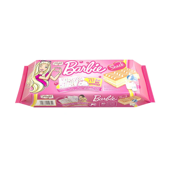 Läs mer om Barbie Snack Strawberry Flavour 250g
