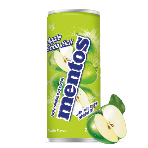 Läs mer om Mentos Soda Apple Kick 24cl