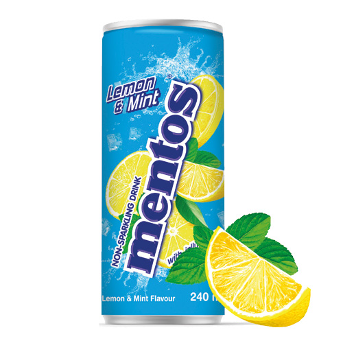 Läs mer om Mentos Soda Lemon & Mint 24cl