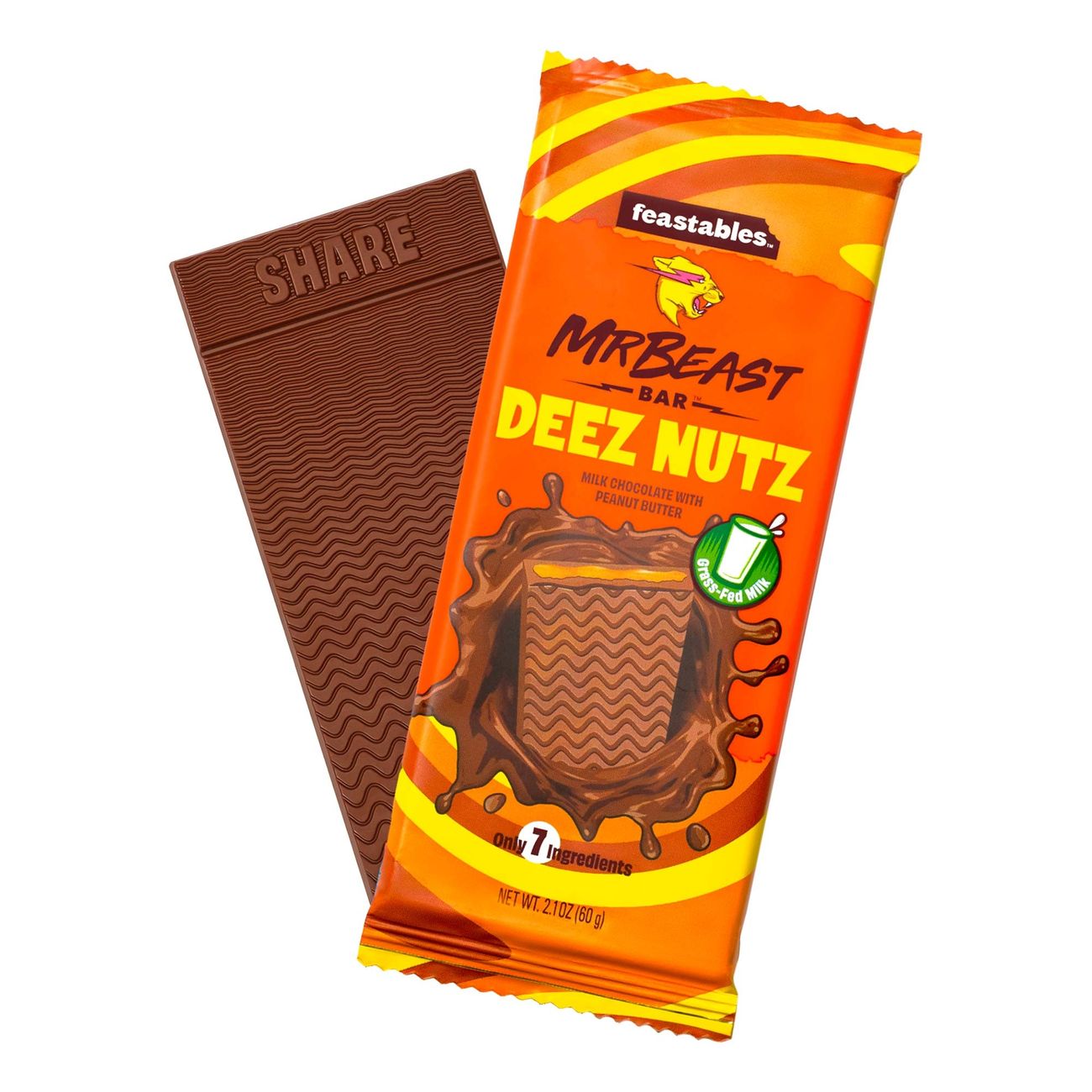 Läs mer om Mr Beast Deez Nuts Chokladkaka 60g