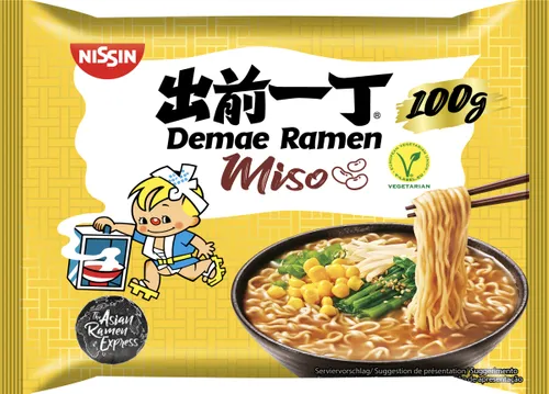 Nissin Demae Ramen Miso Flavour 100g