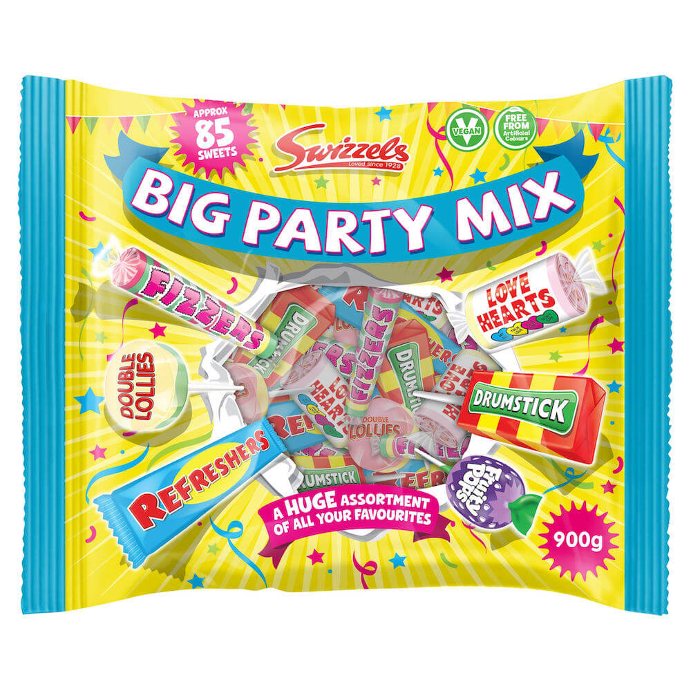 Läs mer om Swizzels Big Party Mix 900g