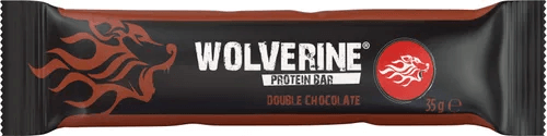 Läs mer om Wolverine Protein Bar Double Chocolate 35g