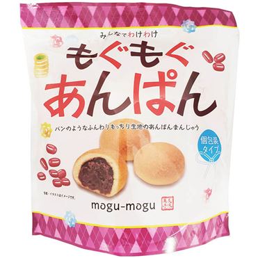 Mogu Mogu Mini Bread - Red Bean Flavour 175g