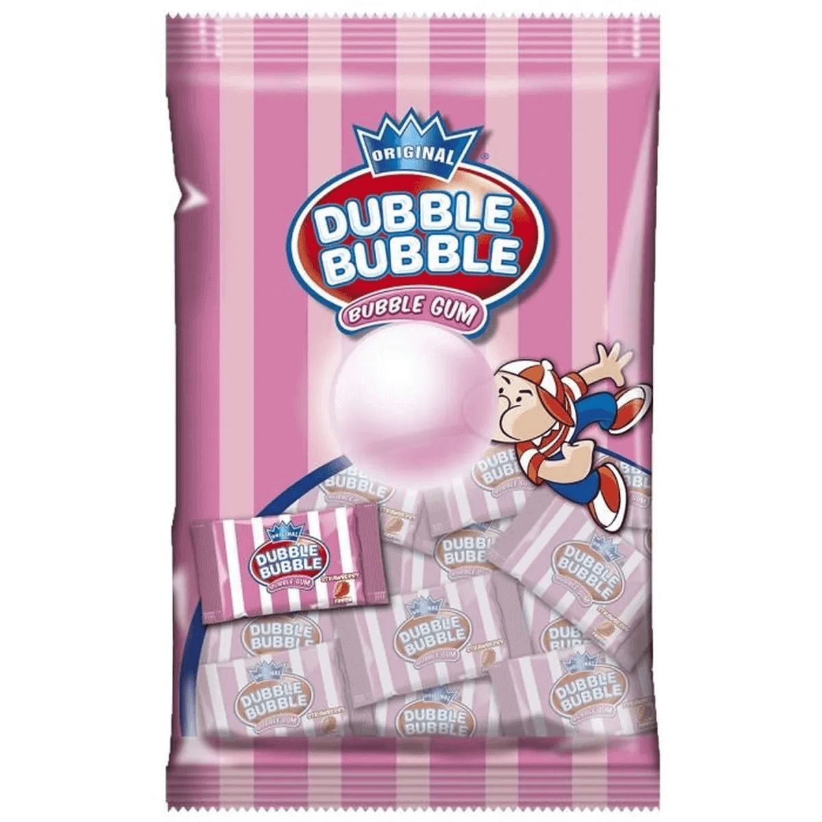 Läs mer om Dubble Bubble Strawberry Gum 85g