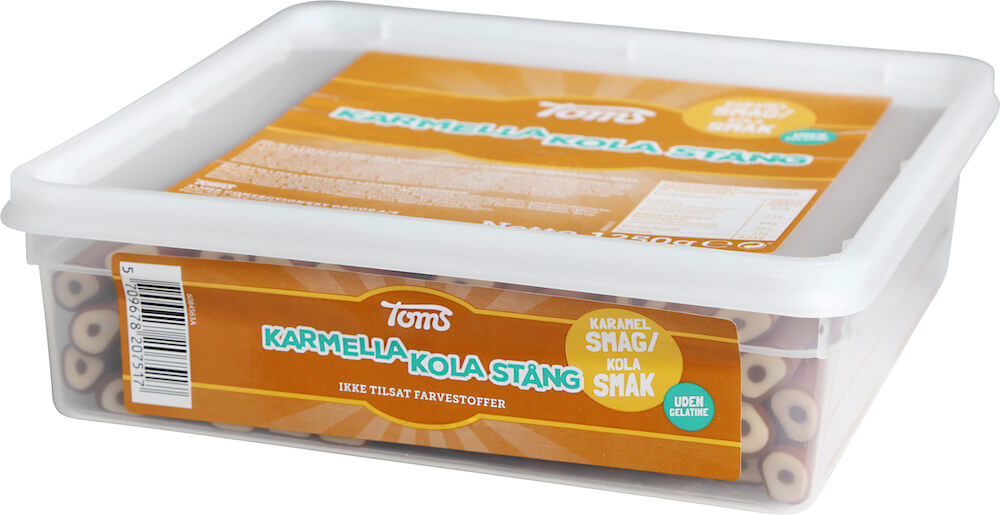 Läs mer om Toms Karmella Stång 50st x 25g