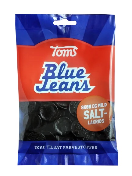 Läs mer om Toms Blue Jeans 110g