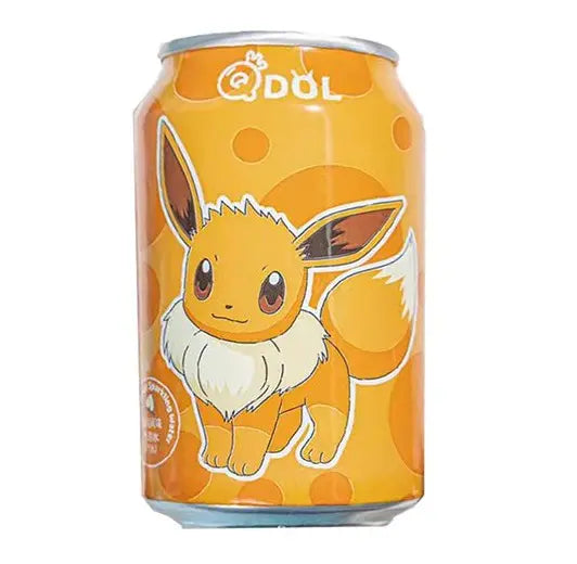 Läs mer om Qdol Pokemon Läsk - Evoli Persika 33cl