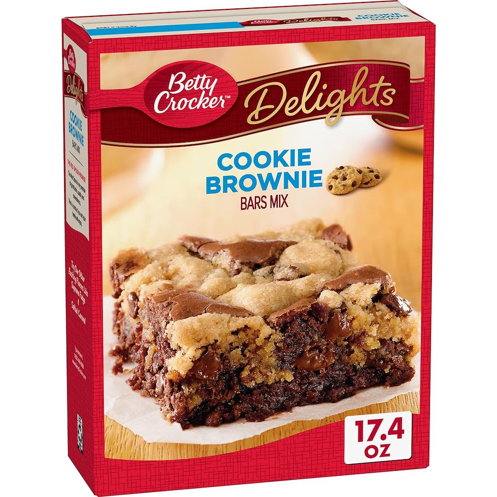 Läs mer om Betty Crocker Cookie Brownie Bars Mix 493g