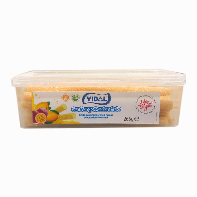 Vidal Sura Mango/Passionsfruktstänger 265g