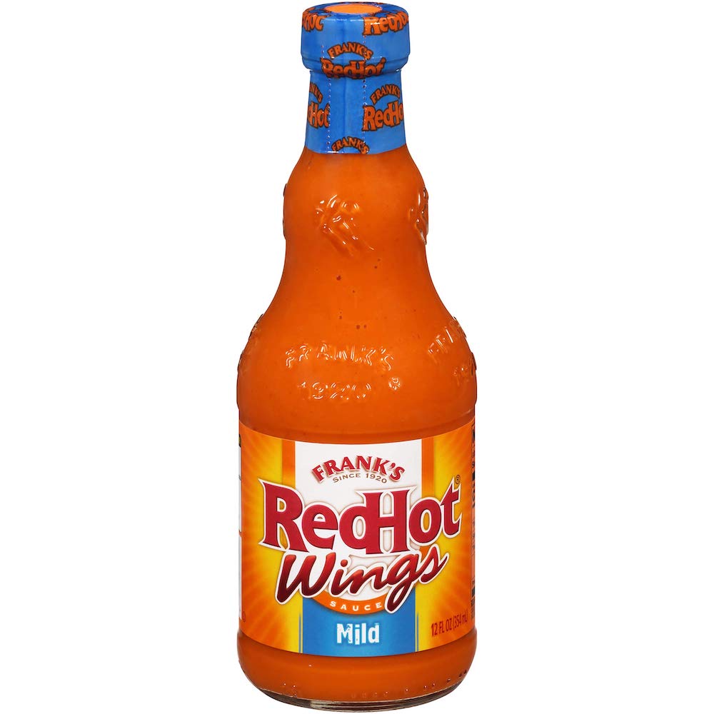 Franks Red Hot Wings Sauce Mild 355ml
