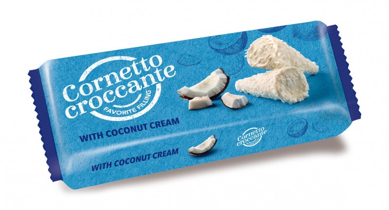 Läs mer om Cornetti Coconut 112g