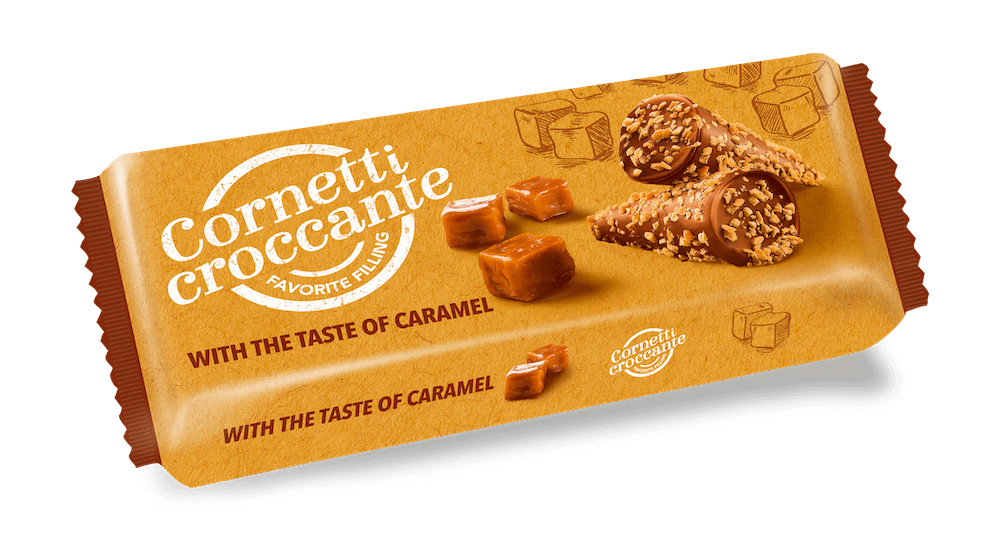 Läs mer om Cornetti Caramel 112g