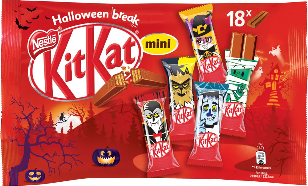 Läs mer om KitKat Mini Halloween 300g