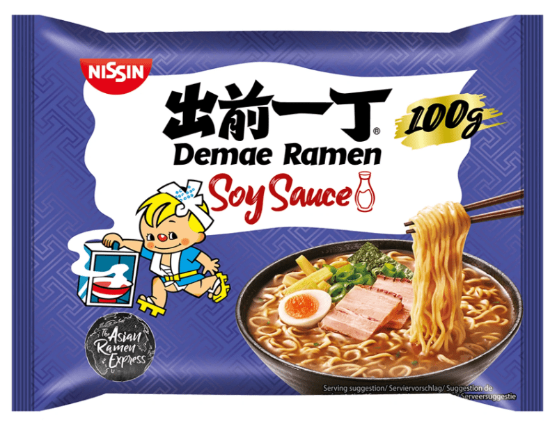 Läs mer om Nissin Demae Ramen - Tokyo Soy Sauce 100g