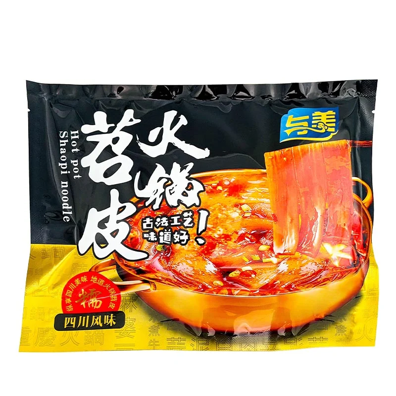 Yumei Breda Sötpotatisnudlar Hot & Sour Shaopi 260g