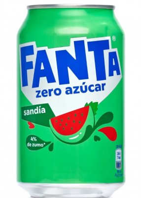 Läs mer om Fanta Zandia Watermelon Zero 33cl