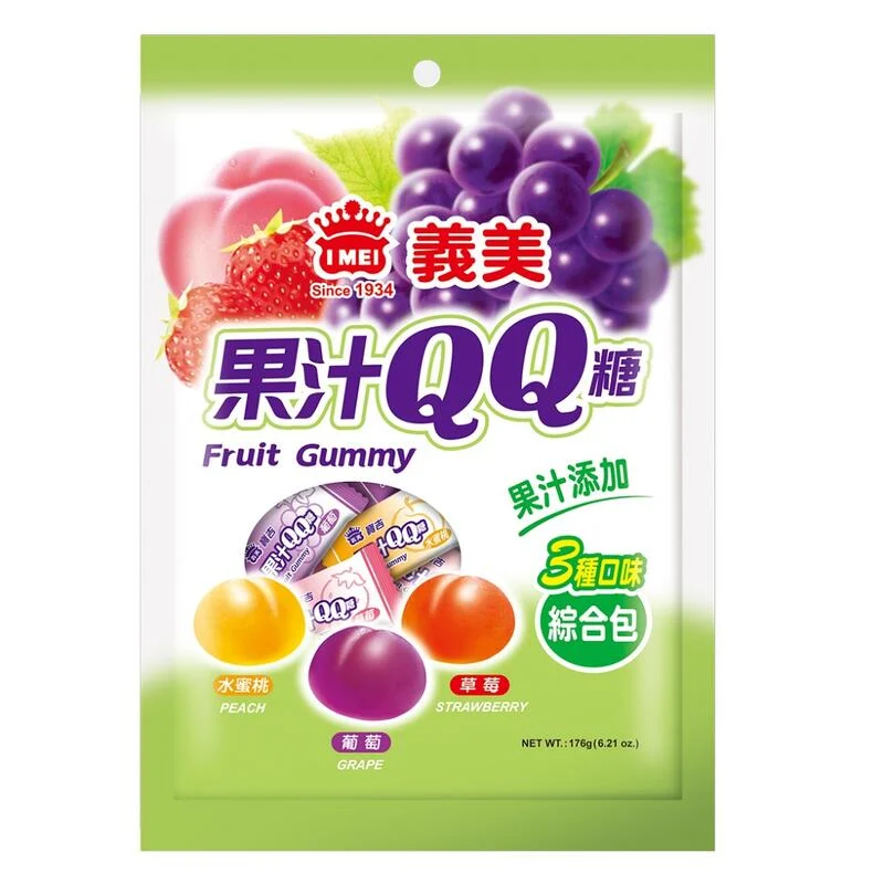 Läs mer om Meiji Fruit Gummies Grape 88g