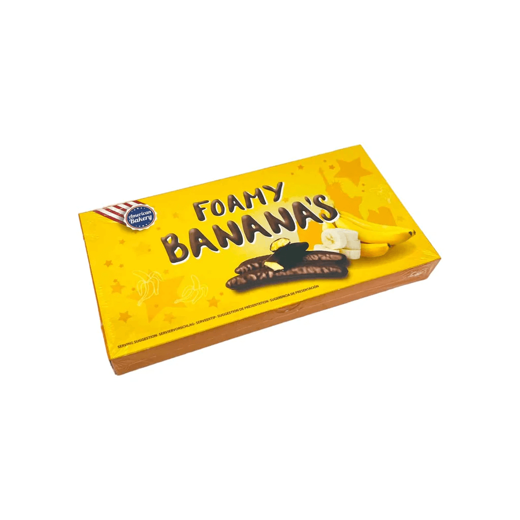 Läs mer om American Bakery Foamy Bananas 136g