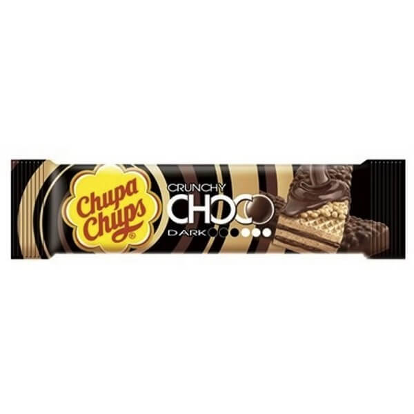 Chupa Chups Crunchy Choco Dark 27g