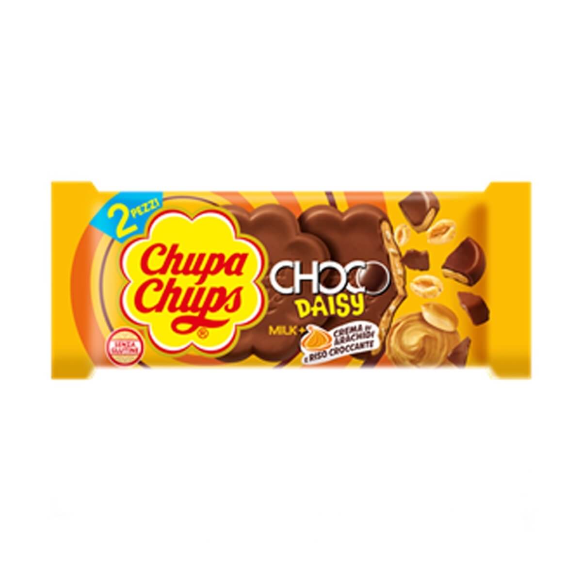 Läs mer om Chupa Chups Choco Daisy Peanut 32g