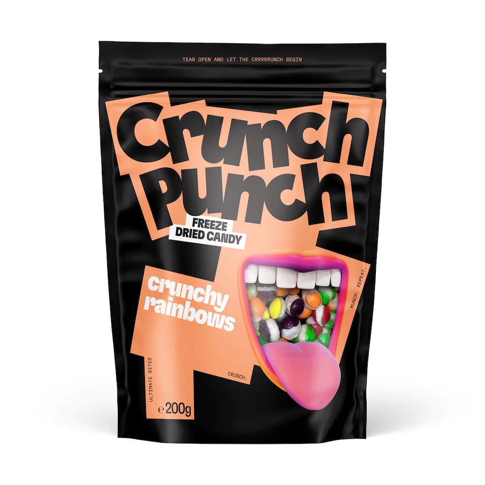 Läs mer om Crunch Punch Freeze-Dried Crunchy Rainbows 200g