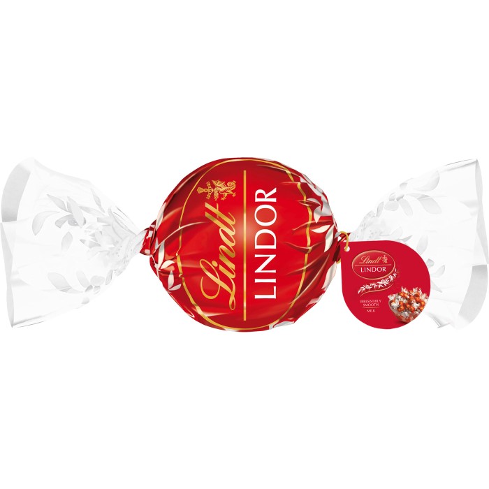 Läs mer om Lindt LINDOR Milk Maxiball 250g