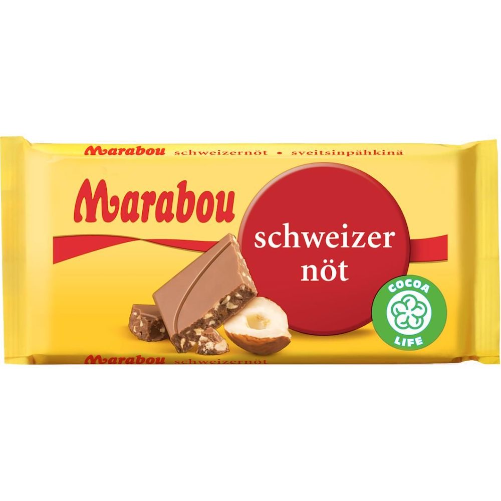 Marabou Schweizernöt 24g x 64st