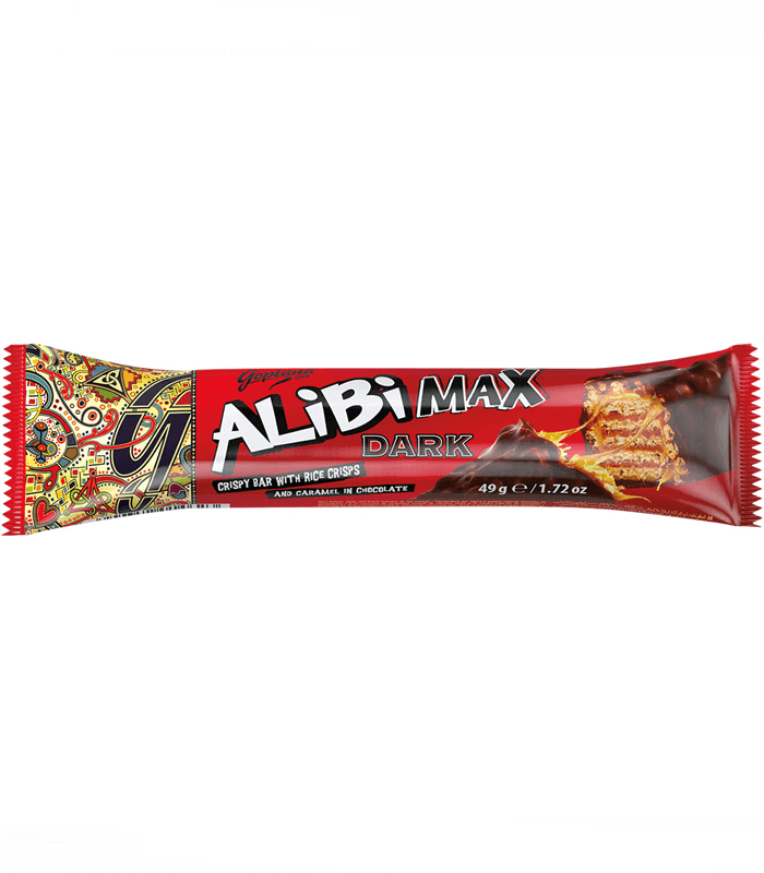 Läs mer om Goplana ALIBI Max Dark Chocolate 49g