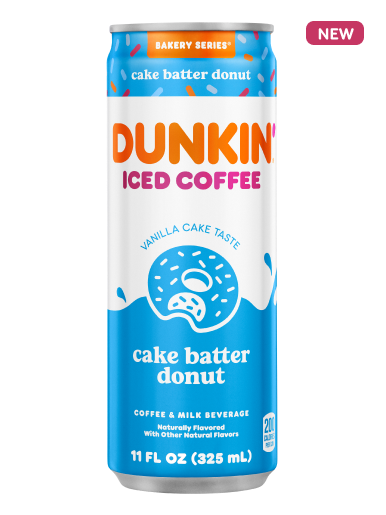 Dunkin Iced Coffee - Cake Batter Donut 325ml