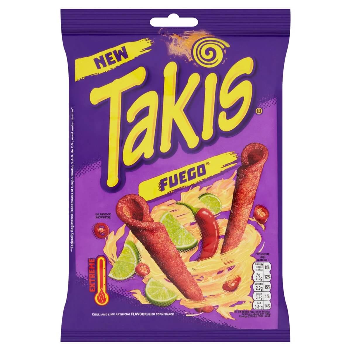 Läs mer om Takis Fuego 100g