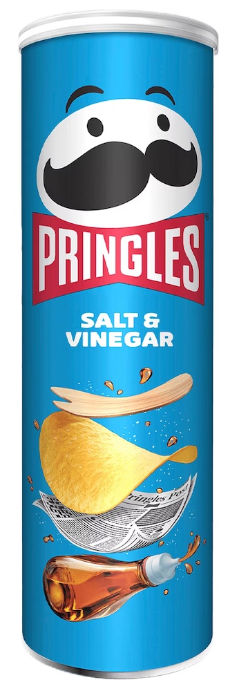 Läs mer om Pringles Salt och Vinegar 165g