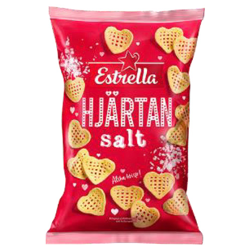 Läs mer om Estrella Hjärtan Salt 85g