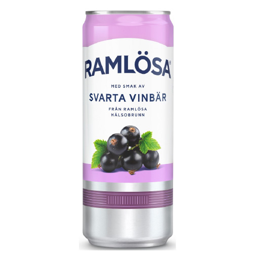 Läs mer om Ramlösa Svarta Vinbär 33cl