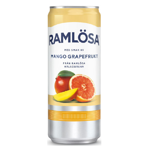 Läs mer om Ramlösa Mango Grapefrukt 33cl